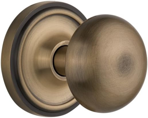 Nostalgic Warehouse Classic Rosette with New York Round Door Knob | Amazon (US)