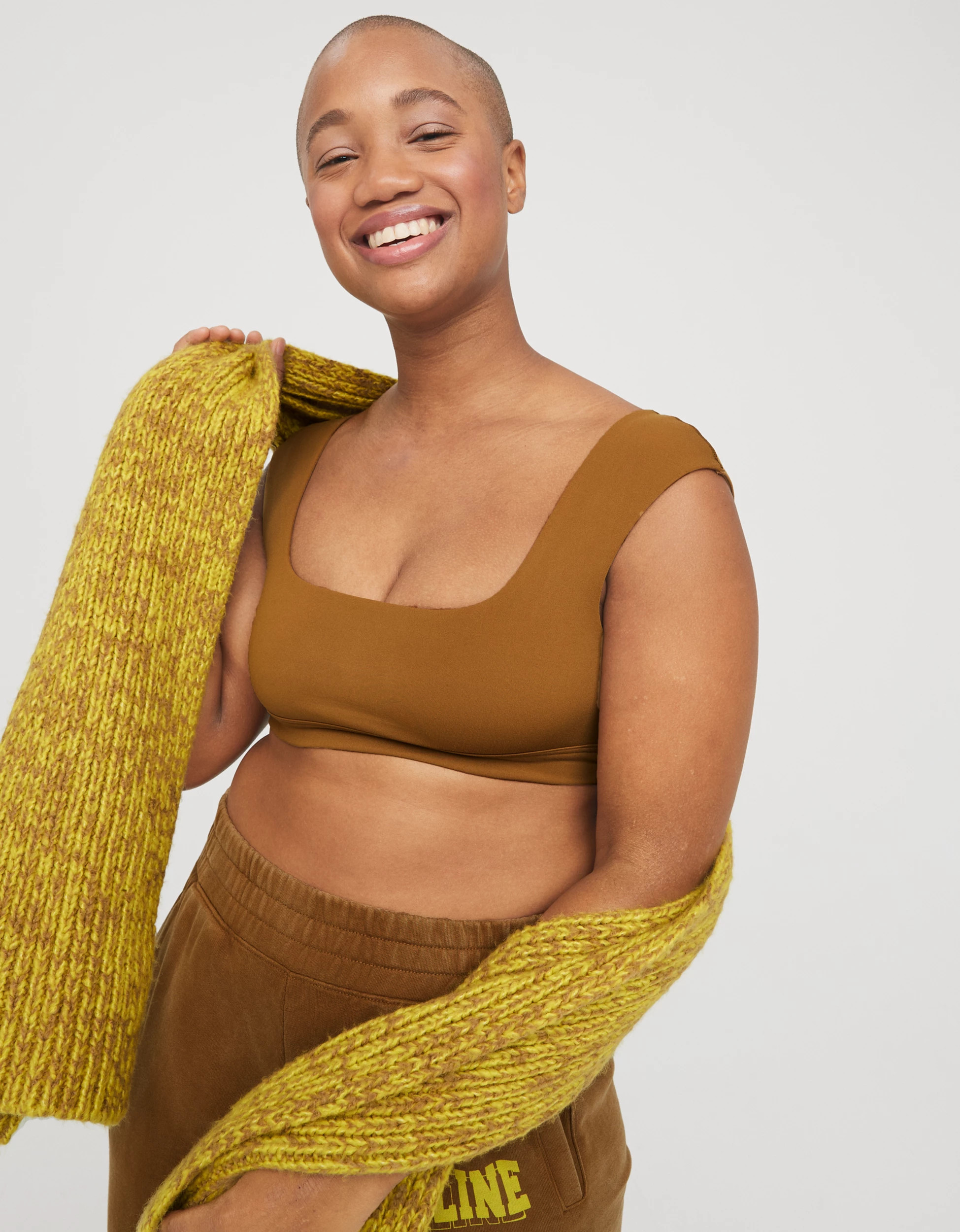 OFFLINE By Aerie Real Me Cap Sleeve Sports Bra | American Eagle Outfitters (US & CA)