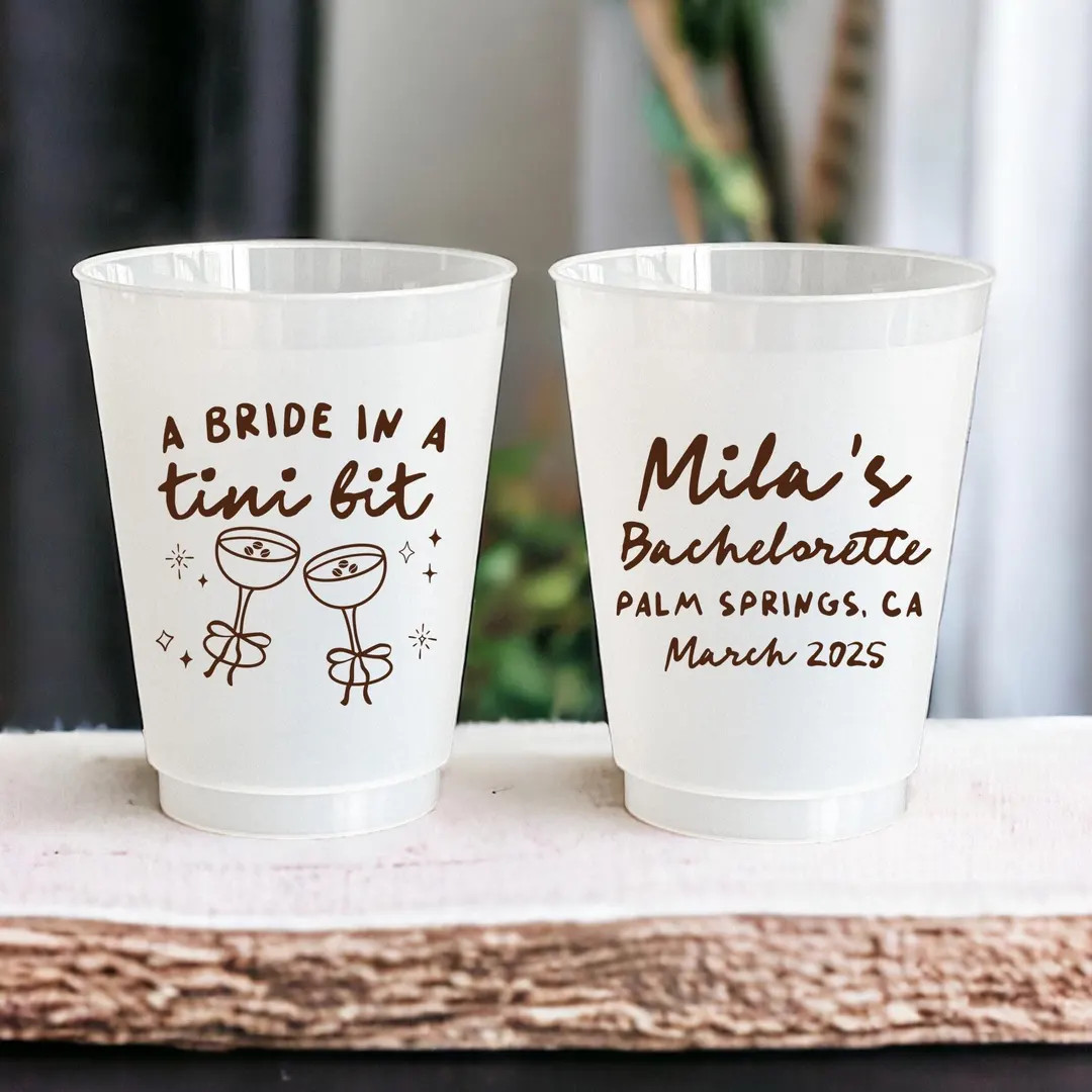 A Bride in A Tini Bit - A Bride in A Tiny Bit - Espresso Martini Bachelorette Party - Custom Bach... | Etsy (US)