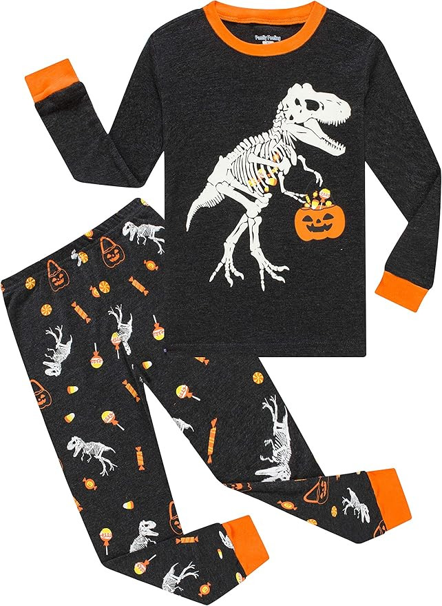 Family Feeling Kids & Toddler Boys Pajamas 2 Piece Pjs Set 100% Cotton Sleepwear | Amazon (US)