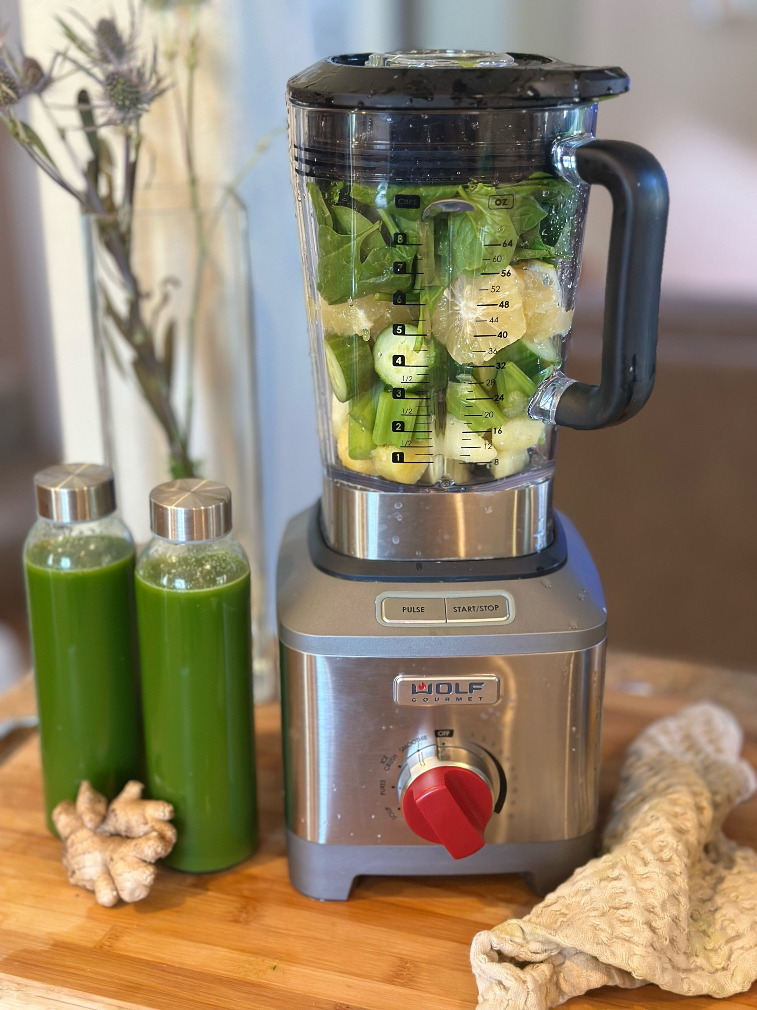 🫚My new best friend. From soups to wellness shots, green juice & hummus-THIS IS A MUST for your culinary collection! #wolfappliances #kitchenupgrades #juicer 

#LTKHome