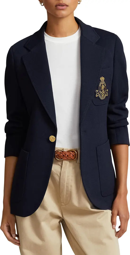 Logo Crest Blazer | Nordstrom