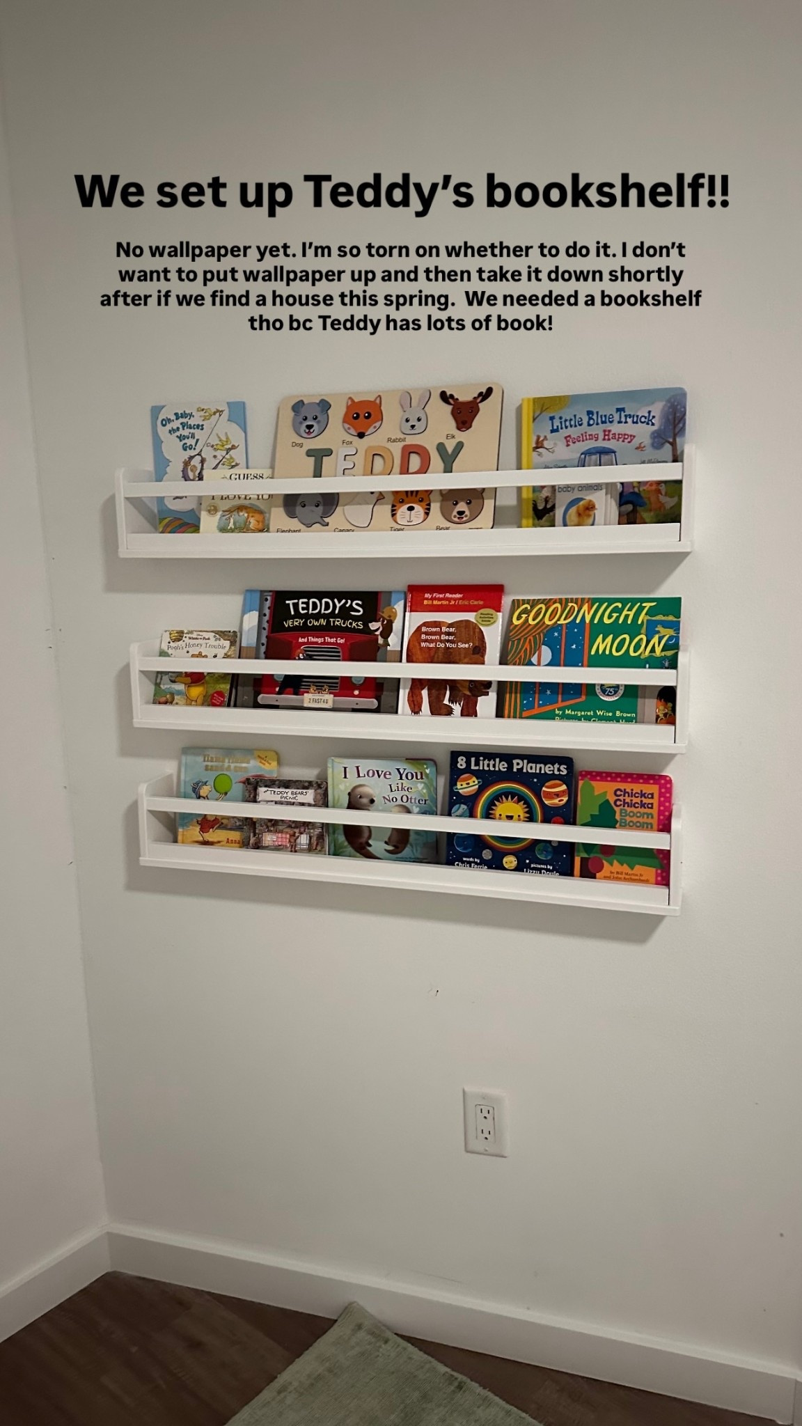 We set up Teddy’s bookshelf!! Super easy and holds all his favorite books.

#LTKmomlife #LTKBaby #LTKdayinmylife