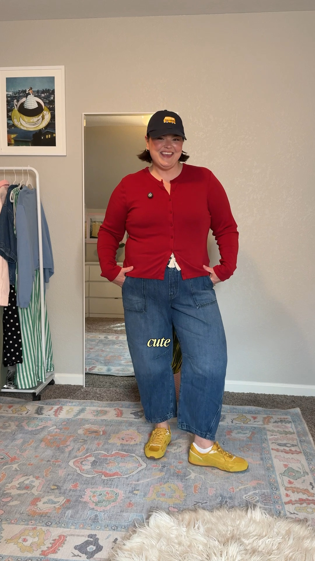 Soft pants + apron belly approved outfit of the night 👖 these pants are some of my new faves! 

#LTKMidsize #LTKPlusSize