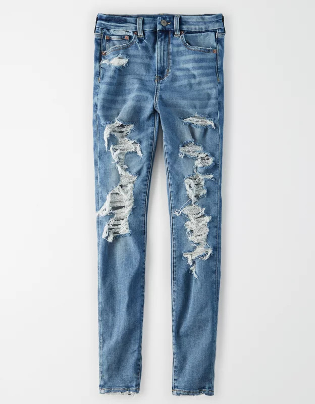 AE Ne(X)t Level Curvy Super High-Waisted Jegging | American Eagle Outfitters (US & CA)