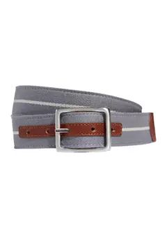 Leather & Webbing Reversible Belt | Belk