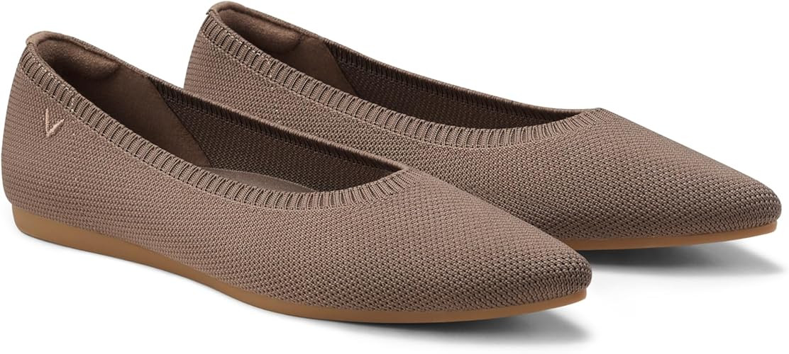 VIVAIA Aria 5 Classic Women's Flats Slip on Pointed-Toe Flats Shoes with Arch Support Counter Pad... | Amazon (US)