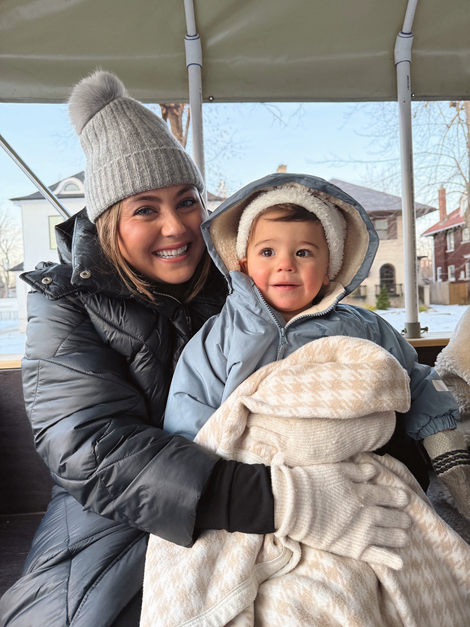 All the winter activities ❄️☃️ I’m wearing XL in jacket, Conrad is in 18 months. 

#LTKSeasonal #LTKFamily #LTKStyleTip