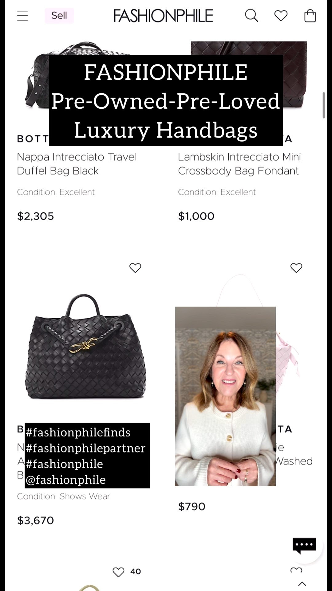 FASHIONPHILE authenticates all its bags so you can feel confident knowing that you are getting a quality item 
Tap below for favorite bags. 


#fashionphilefinds | #fashionphilepartner | #fashionphile @fashionphile

#LTKSeasonal #LTKOver40 #LTKGiftGuide