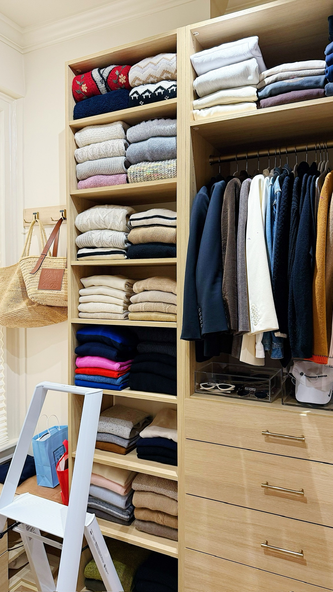 Come to a walk through in the west village with me where we maximized the closet space from floor to ceiling 💫

#LTKHome