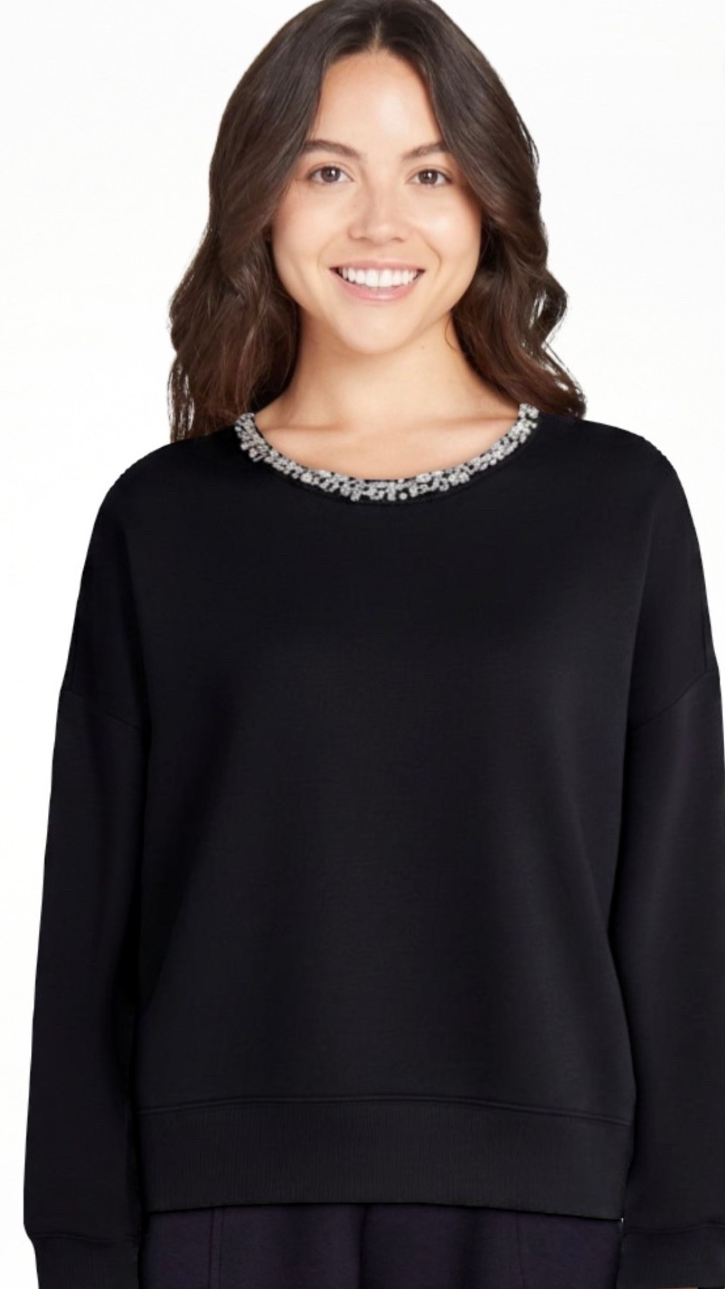 Fall outfit - $28, I love an embellished sweatshirt, this reminds me of something from JCrew but for a ay less and it’s that super buttery scuba material. 


@Walmart  #sweatshirt #fall #designerdupe #teacheroutfit #datenight #embellishedsweatshirt #lookforless
#LTKU #LTKOver40 #LTKSeasonal