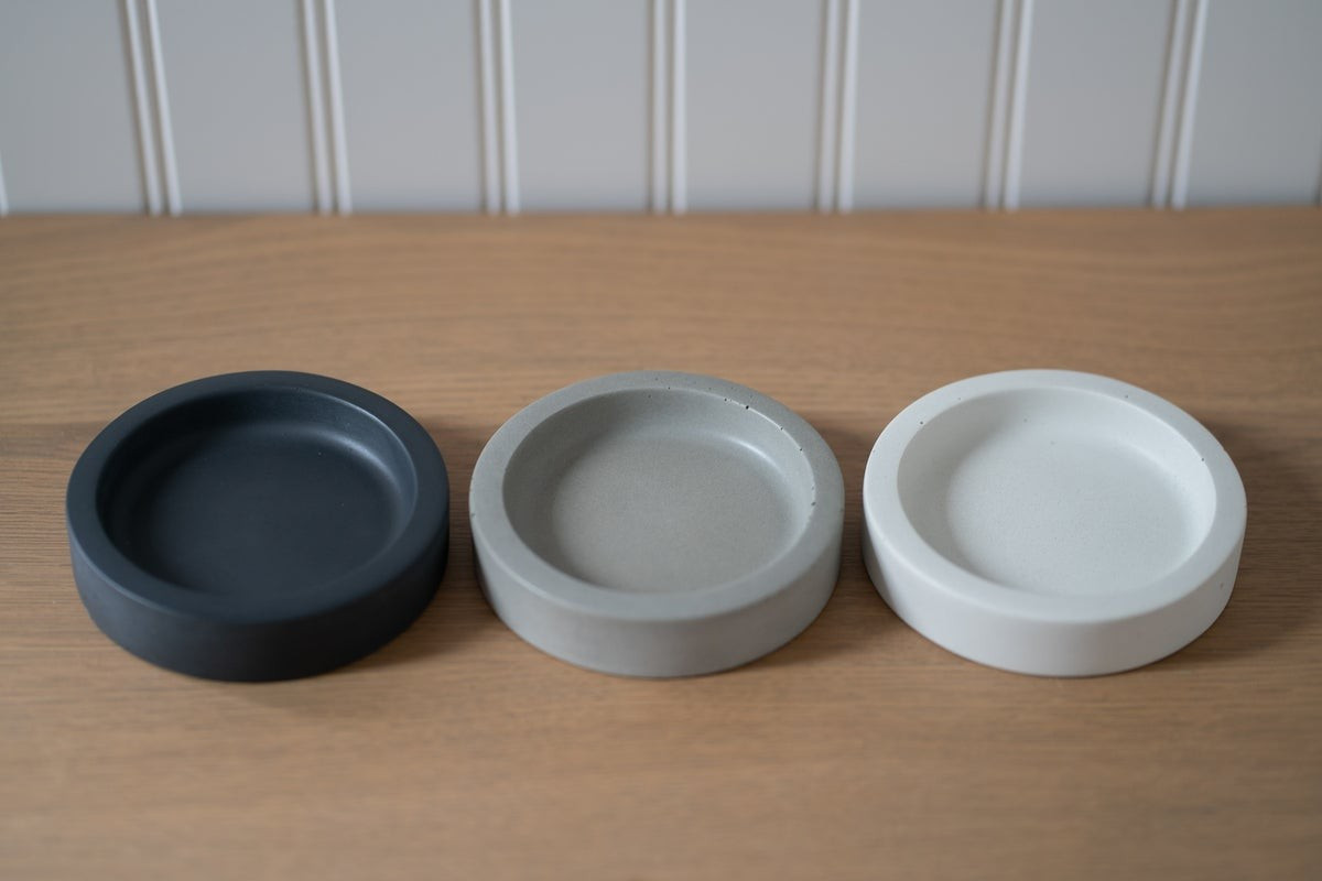 Small Handmade Concrete Tray | Soap Dispenser Tray | Urban Ember