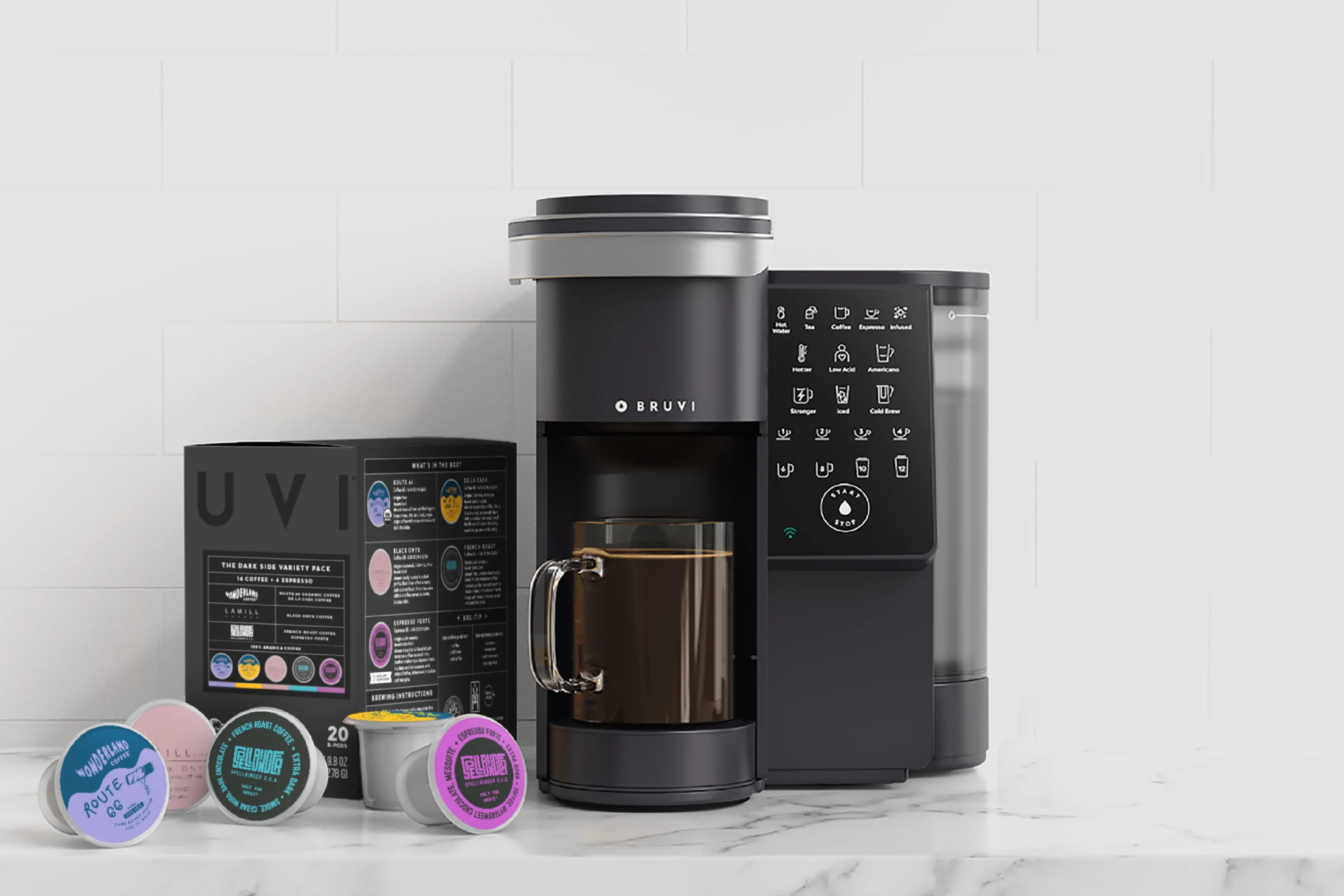 The Bruvi® Dark Roast Bundle in Black | Bruvi