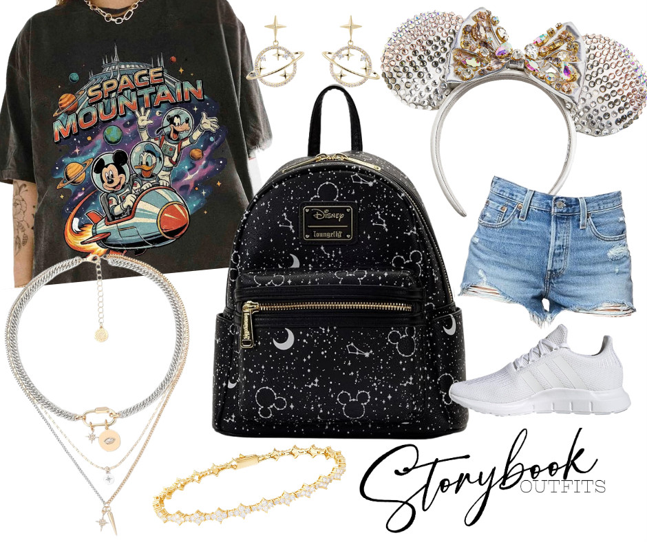 For the park days that turn into late night rides and fireworks.

Neutral, effortless, and just a little cosmic magic! Perfect for a Space Mountain enthusiast!  

 #LTKTravel