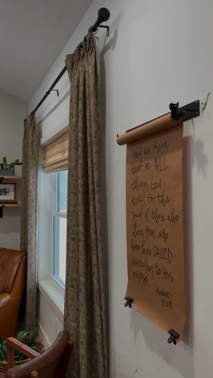 Send this to someone whose year didn’t start quite the way they thought it would…

I keep finding myself coming back to Romans 8:28 these past couple weeks. When things feel off course or uncertain, it’s a reminder that God is still working and nothing is wasted, even the parts that don’t make any sense at all.

“For we know that in all things God works for the good of those who love him, who have been called according to his purpose.” 🤍

And since I get asked…. Comment SHOP for the link to our wall hanging paper scroll ✨

#IntentionalLiving #HomeWithMeaning #ThoughtfulHome #SimpleHomeIdeas #cozyhome