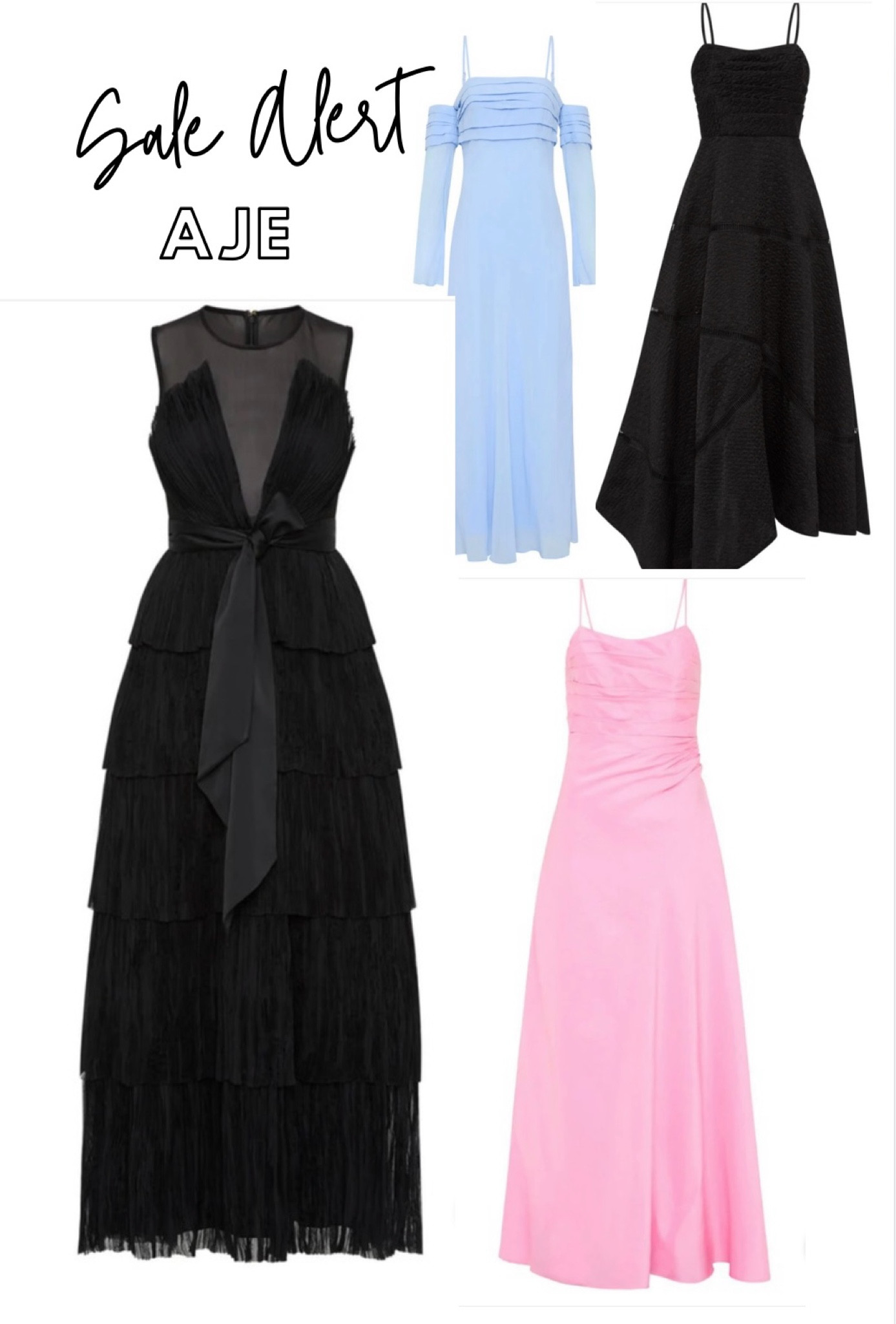 Aje SALE! Looking for a formal dress? (And lots more.) A great time to invest in a special piece of clothing. Elevated style. 

#LTKxNSale #LTKOver40 #LTKStyleTip
