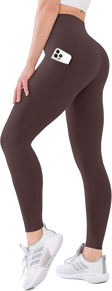 High Waisted Leggings for Women Buttery Soft Full Length Capri Workout Yoga Pants | Amazon (US)