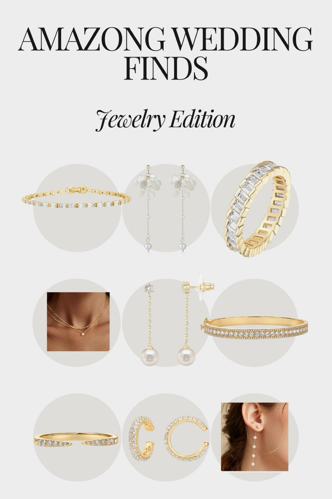 Bridal jewelry I have bought and loved!!! 

#LTKFindsUnder50 #LTKSummerSales #LTKWedding