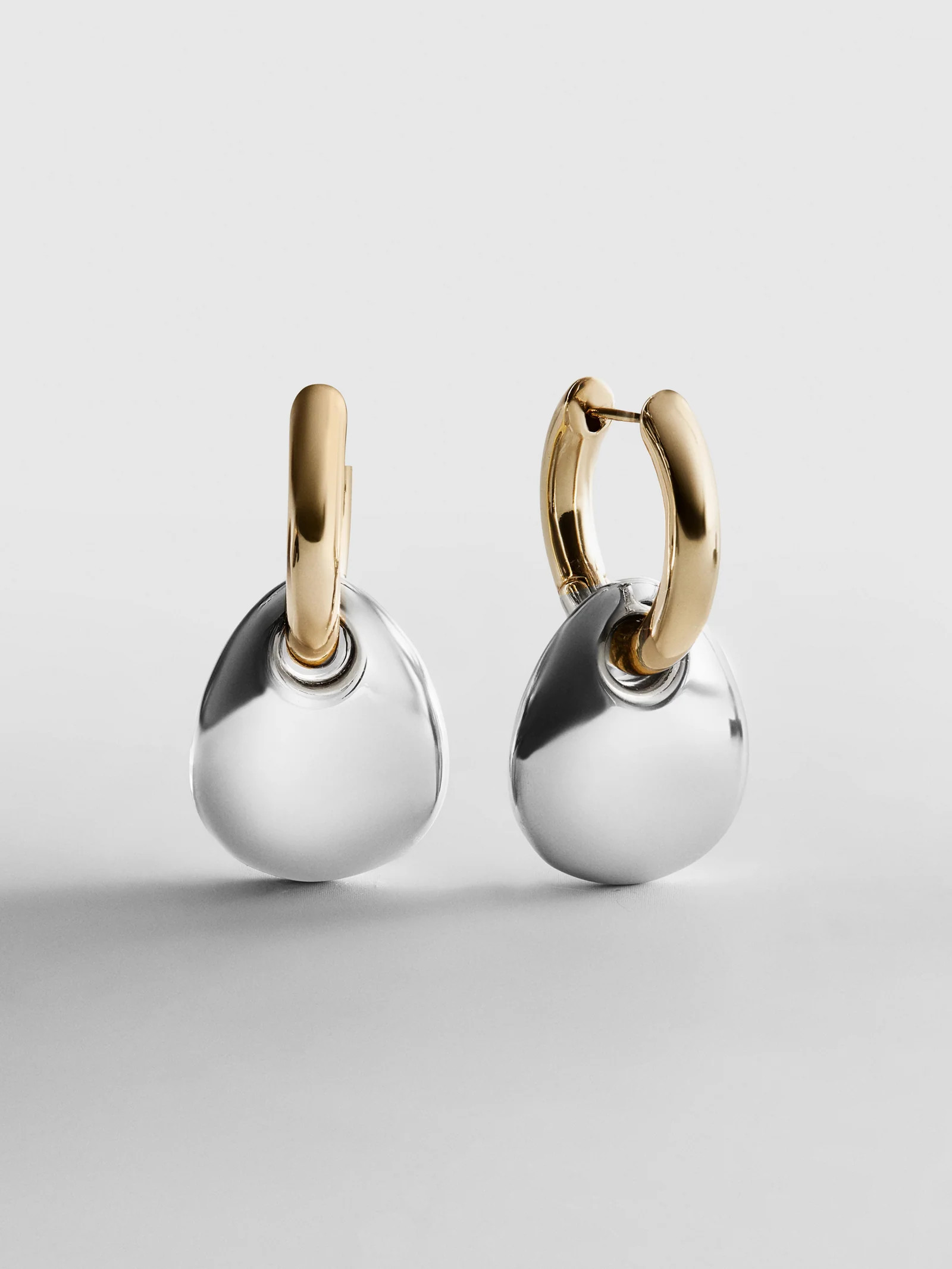 Mila Drop Earrings - Gold/Silver | BaubleBar