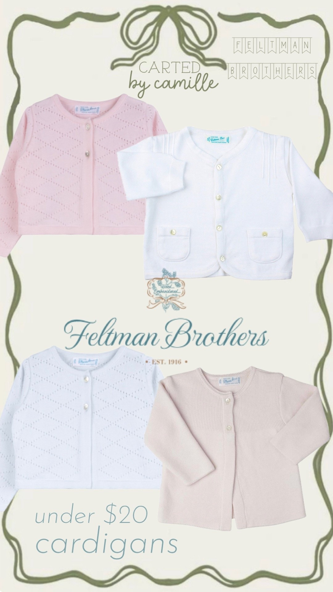 classic cardigans under $20 at feltman brothers! use code BLACKFRIDAY25 🛒

#LTKCyberWeek #LTKKids #LTKBaby