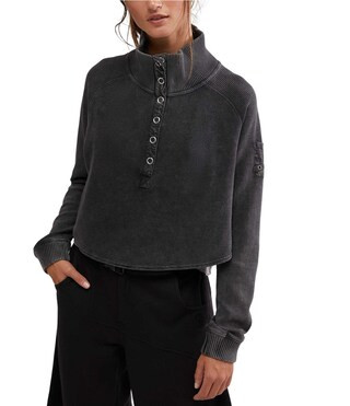 FP Movement So Fly Ribbed Henley Layer Top | Dillard's | Dillard's