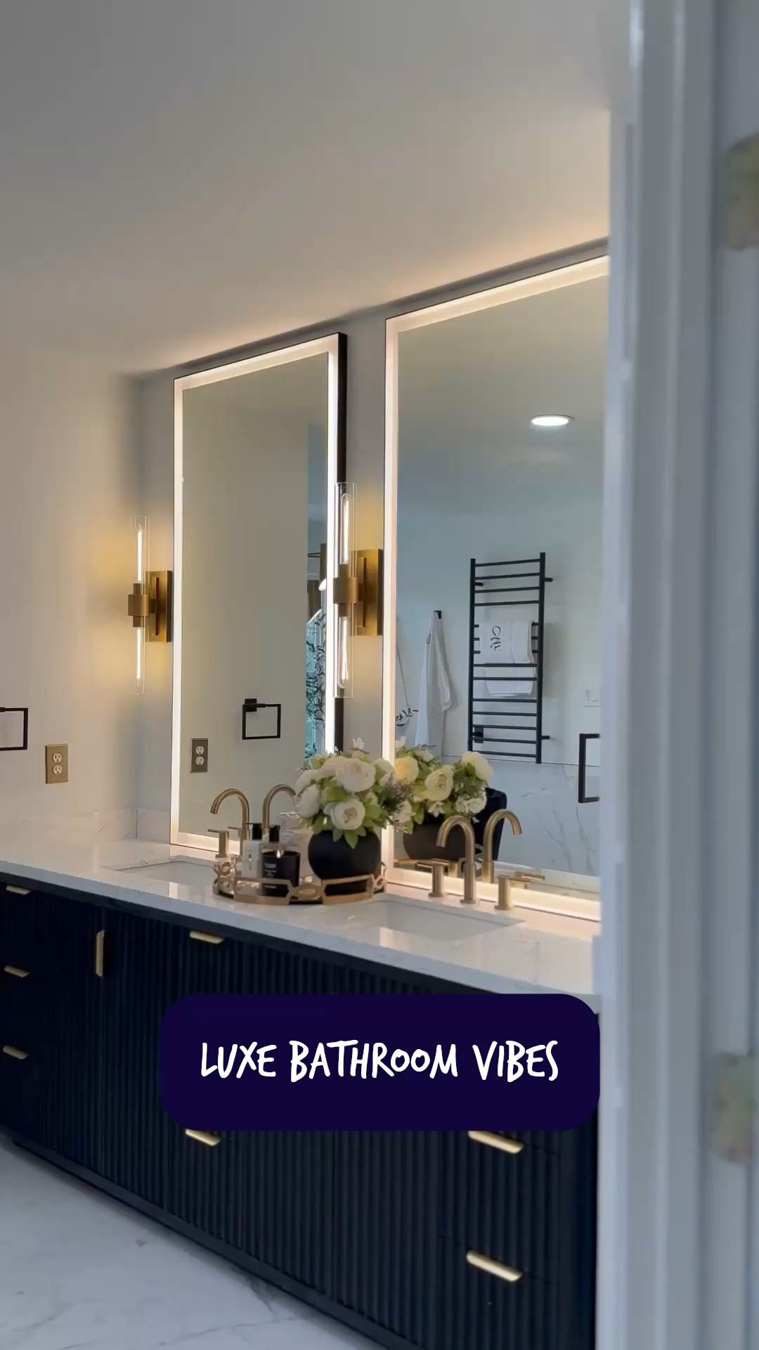 Luxe bathroom vibes! Sharing my favorite bathroom vanities, mirrors and lighting 

#LTKHome #LTKSaleAlert