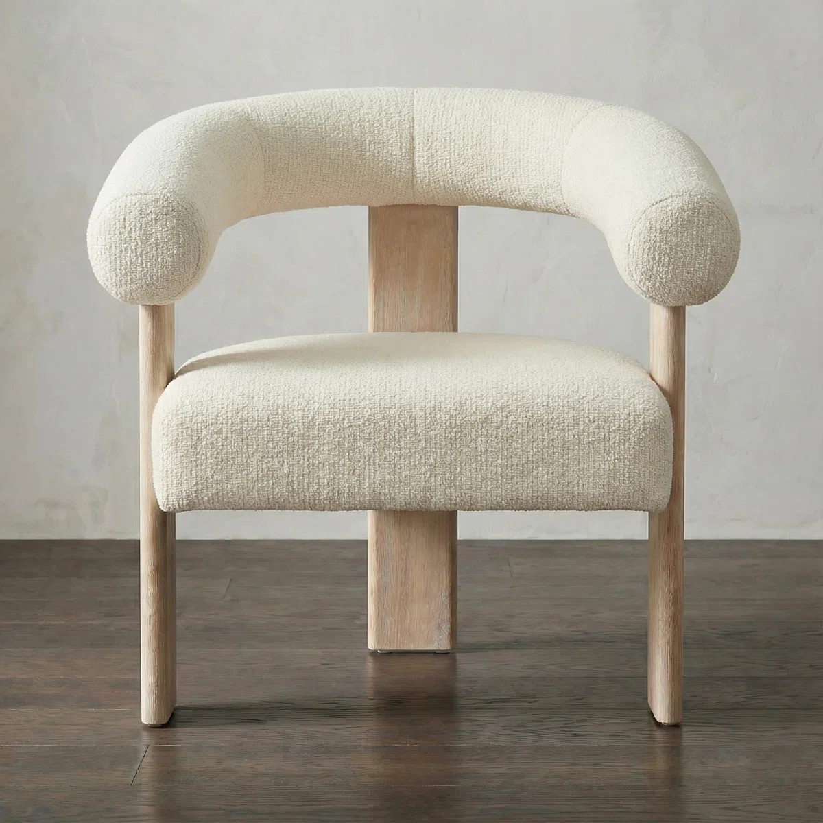 Upholstered Barrel Accent Chair Armchair | Wayfair North America