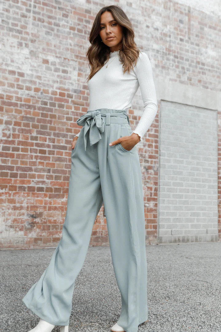 Kieran Pants - Sage Green | Petal & Pup (US)