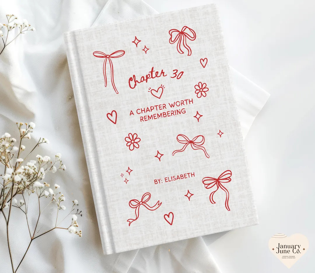 Personalized 30th Birthday Gift Chapter 30 Journal Custom Name Notebook Customized 30th Birthday ... | Etsy (US)