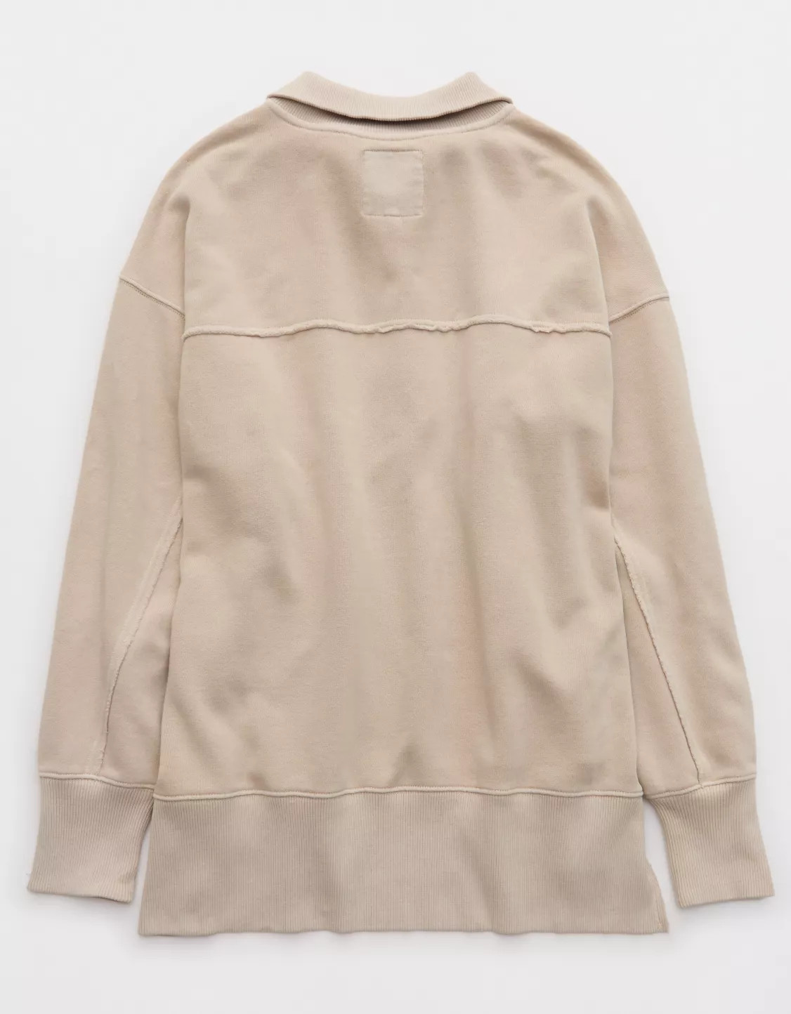 Aerie Vintage Popover Polo Sweatshirt | Aerie