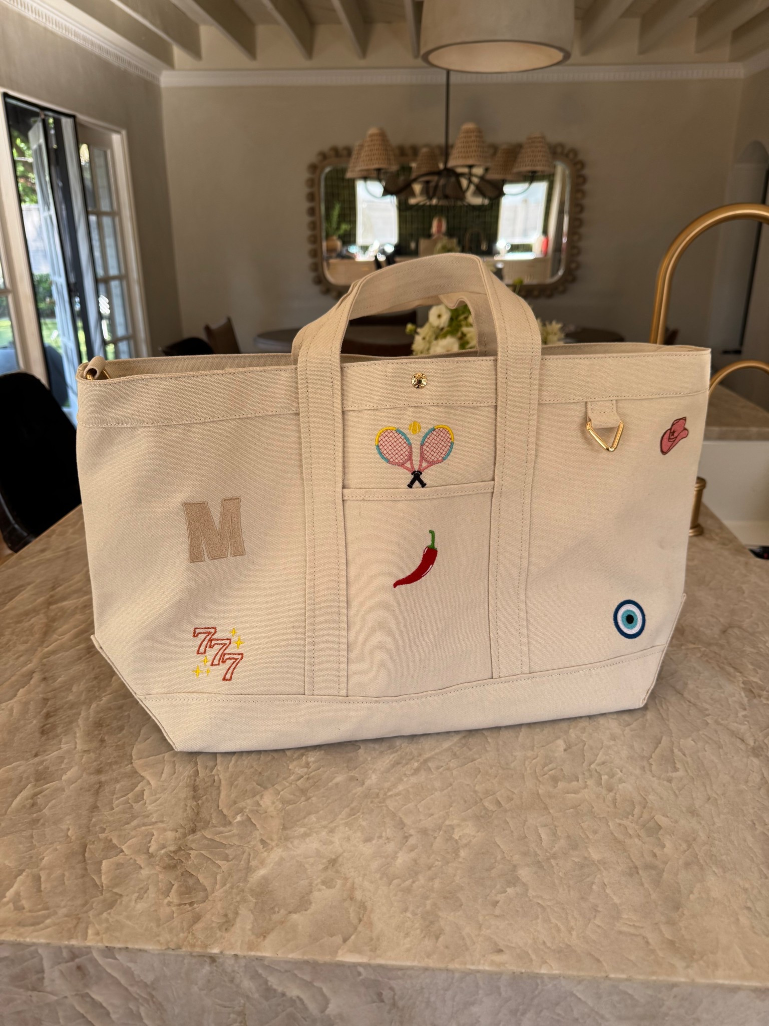 Cutest tote you can customize from Baublebar! Mine is size large 

#LTKItBag