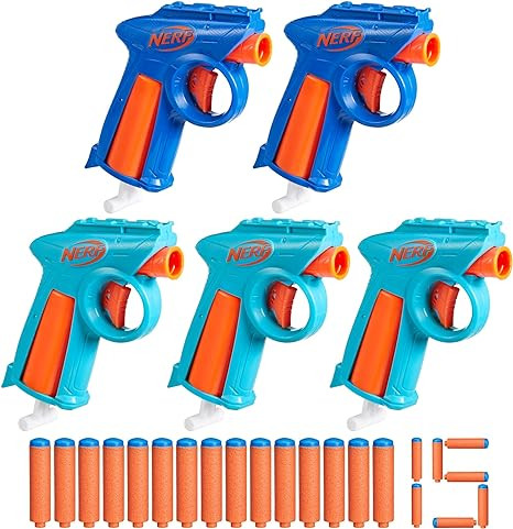 Nerf N Series Party Pack, Includes 5 N Series Flex Blasters, 15 N1 Darts Compatible Only N Series... | Amazon (US)