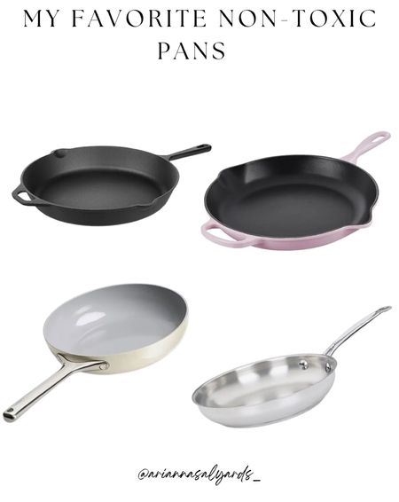 Did you know your cookware could be leaching chemicals into your system causing health issues, these are four of my favorite non toxic pans that we cook with 

#LTKFind #LTKfamily #LTKhome