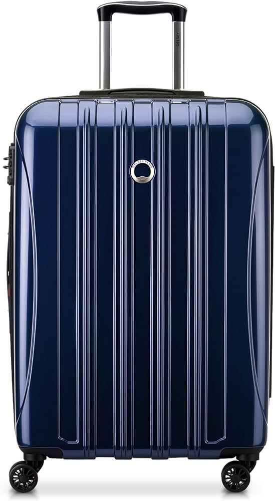 DELSEY Paris Helium Aero Hardside Expandable Luggage with Spinner Wheels, Blue Cobalt, Checked-Me... | Amazon (US)