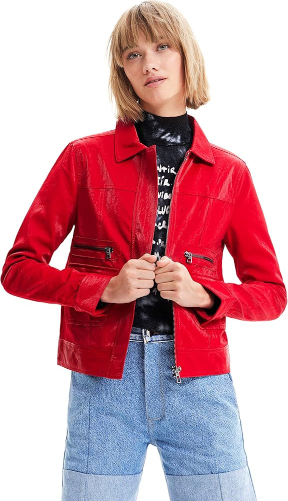 Desigual Damen PU Coat | Amazon (DE)