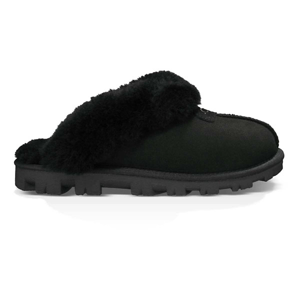 Women's UGG Coquette Slippers 5 Black | Scheels