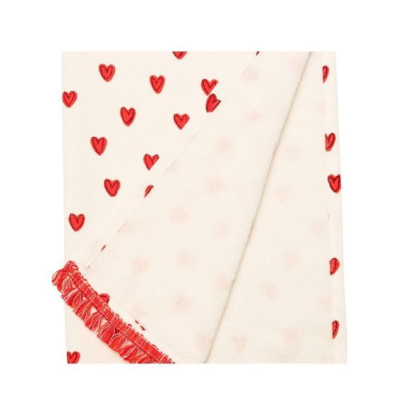 Cotton Scattered Hearts Terry Kitchen Towel - Opalhouse™ | Target