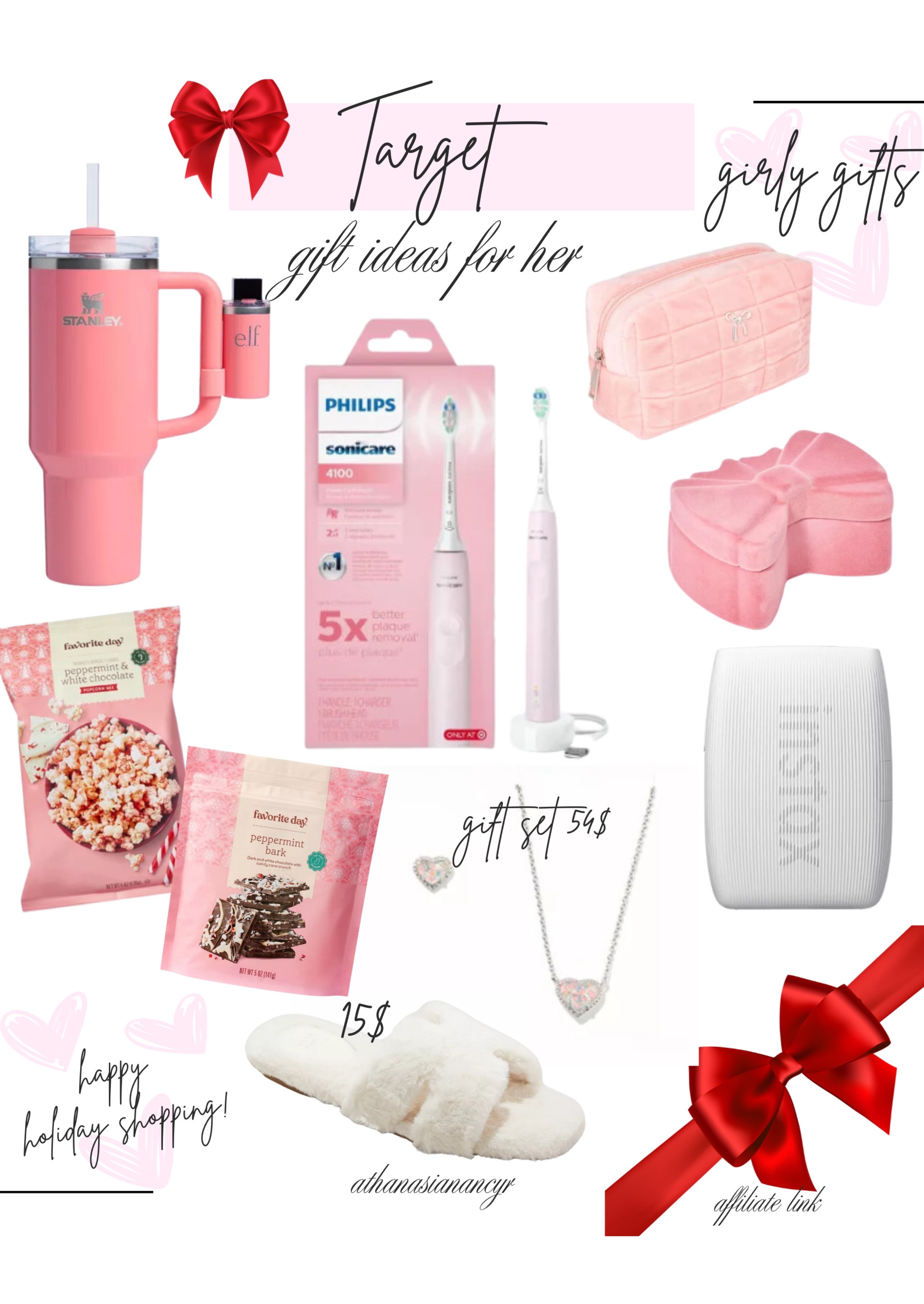 Target gift ideas for her 
Stocking stuffers for her under 25$
Gifts for her under 50$

#LTKSeasonal 
#LTKSaleAlert 
#LTKFindsUnder50
#LTKFindsUnder100

#LTKHoliday #LTKCyberWeek #LTKGiftGuide