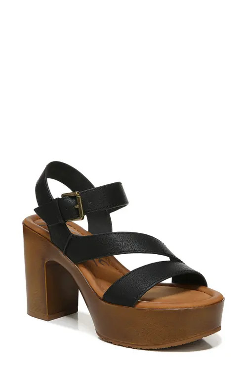 Zodiac Livia Platform Sandal in Black at Nordstrom, Size 7 | Nordstrom
