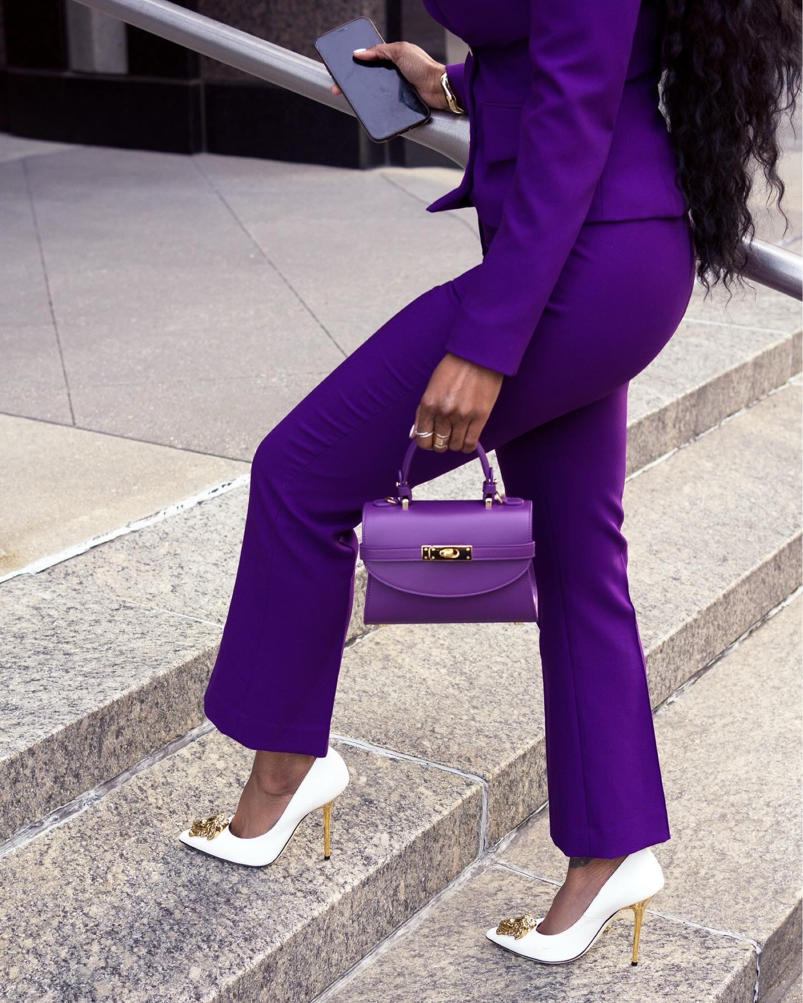 Silver & Riley Petite New Yorker in Purple

#LTKworkwear #LTKitbag