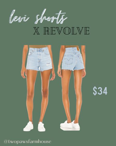 Levi shorts on major sale! Snag them before spring gets here at revolve! 

#LTKSale #LTKFind #LTKunder50