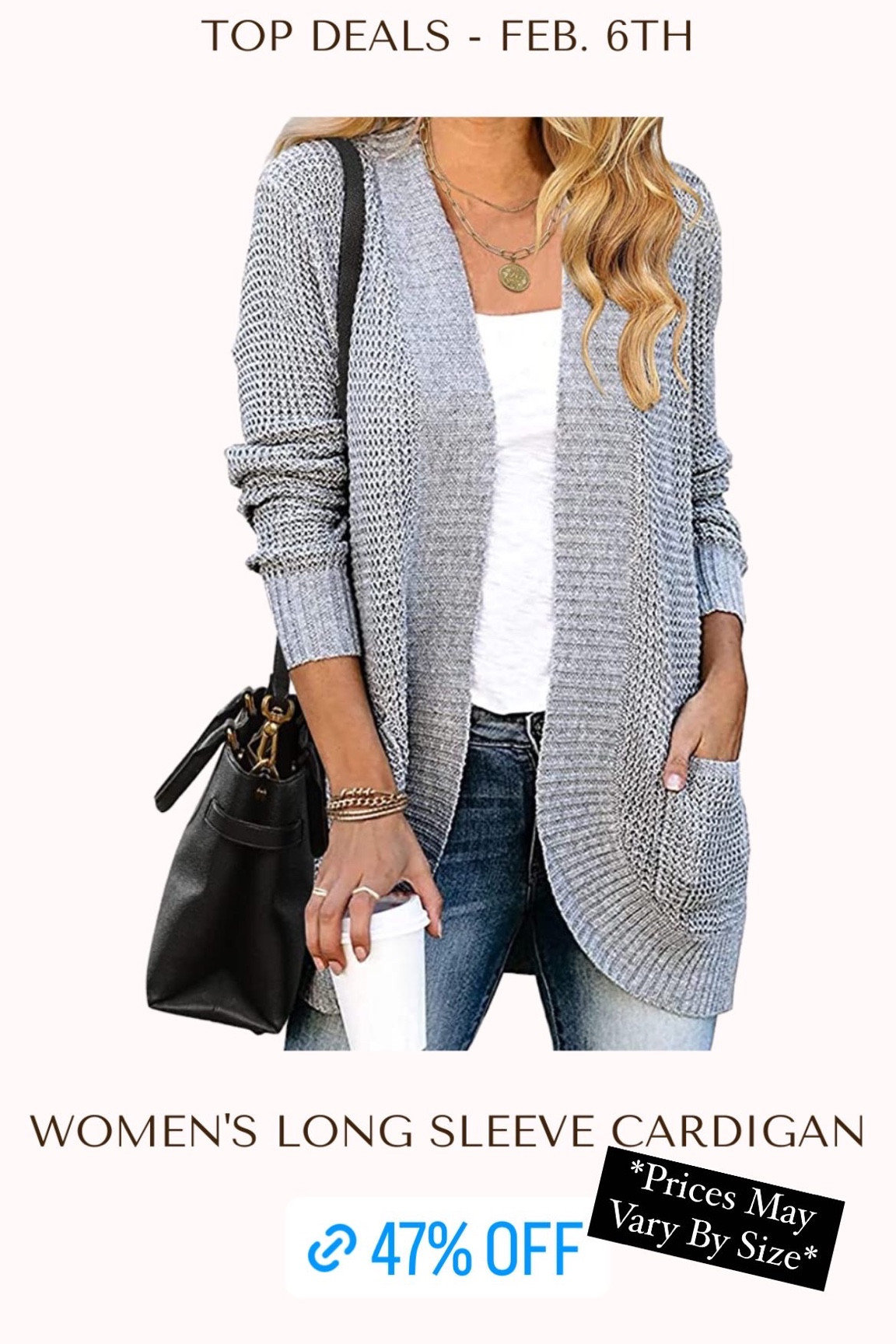 Sale Alert 🚨 47% off this women’s long sleeve sweater. It goes with any style and is great for daily activities!

#LTKsalealert #LTKstyletip #LTKunder50