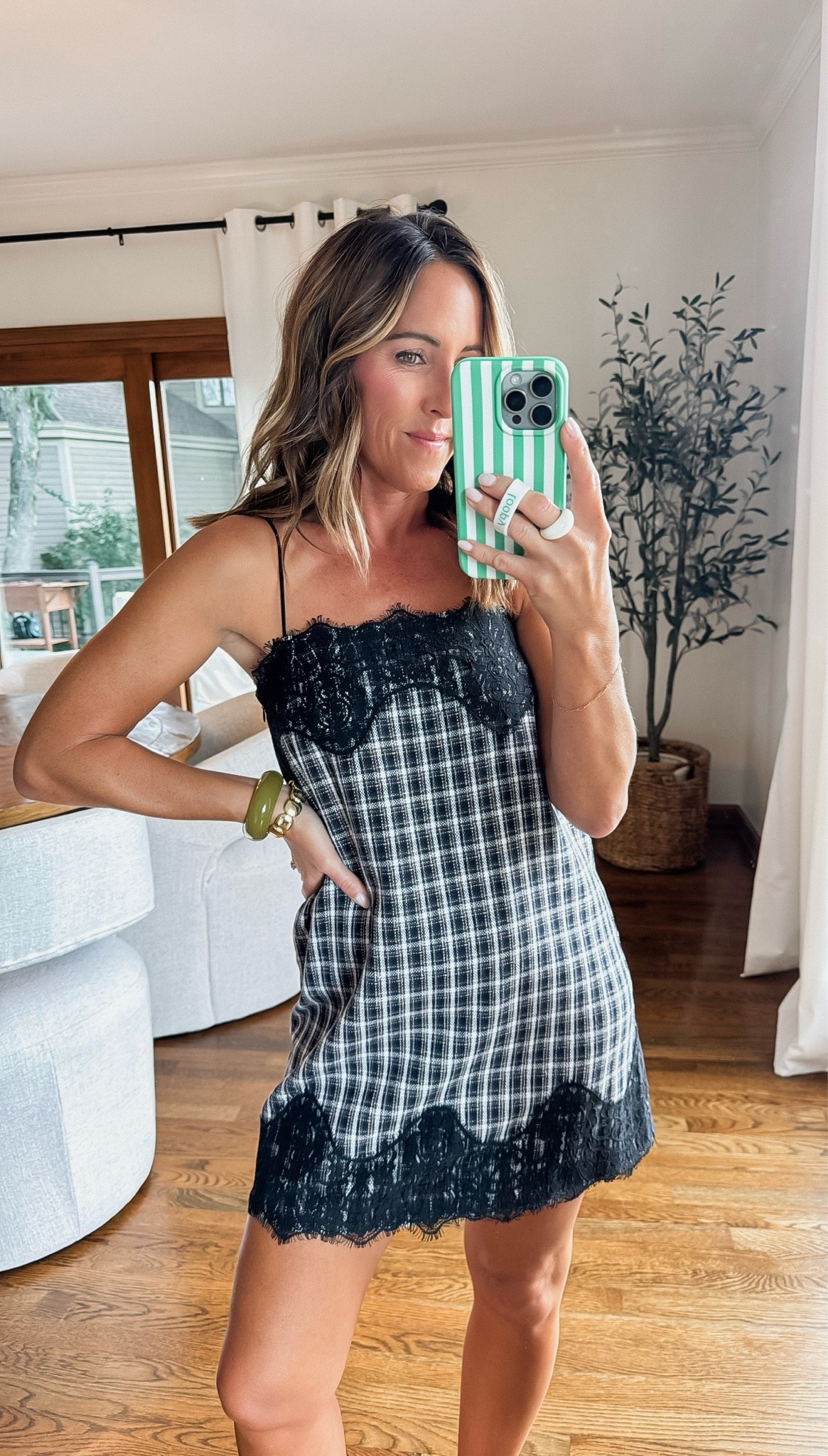 Wore this for date night! 😍
A clear heel and a brown faux leather jacket for the perfect early Fall night look
XS dress

#LTKootd #LTKSeasonal #LTKOver40