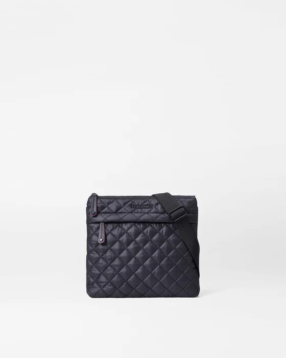 Black Metro Flat Crossbody | MZ Wallace