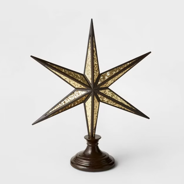 12.5" Plastic Star Decorative Sculpture Black - Wondershop™ | Target