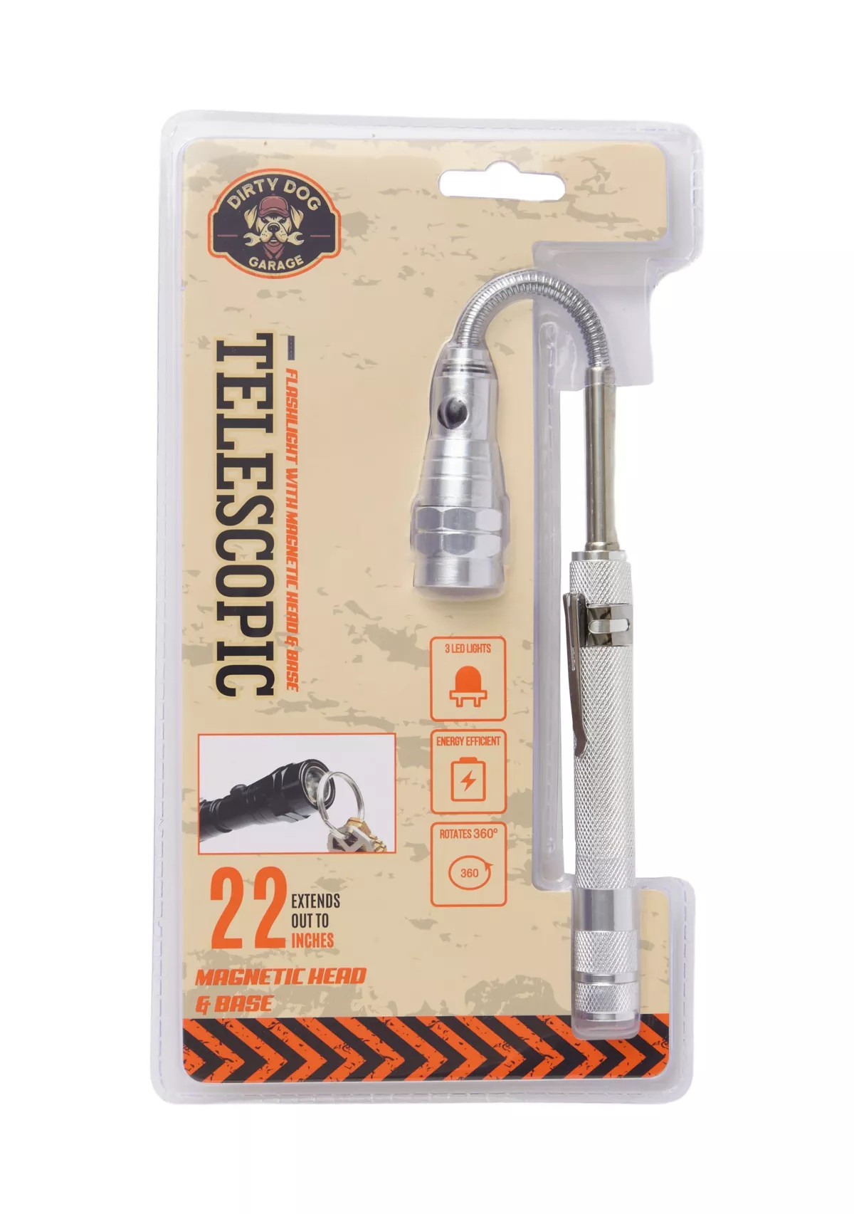 Dirty Dog GarageTelescopic Flashlight | Belk