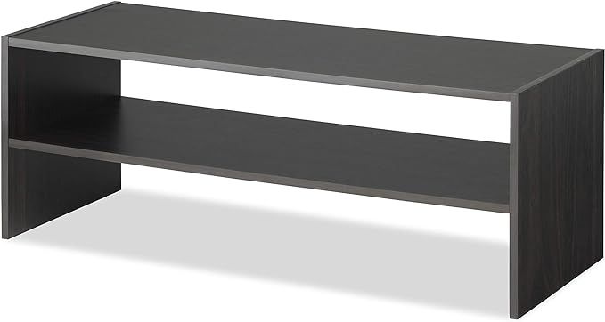Whitmor Stackable 2-Tier Shoe Shelf, 31 inch, Espresso | Amazon (US)
