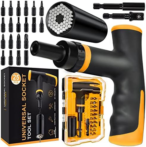 Gifts for Him, Universal Socket Tool Set, Multifunction Adapter to Unscrew Any Bolt, Christmas St... | Amazon (US)