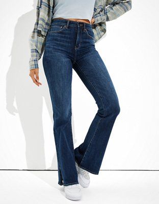 AE Ne(x)t Level Super High-Waisted Flare Jean | American Eagle Outfitters (US & CA)