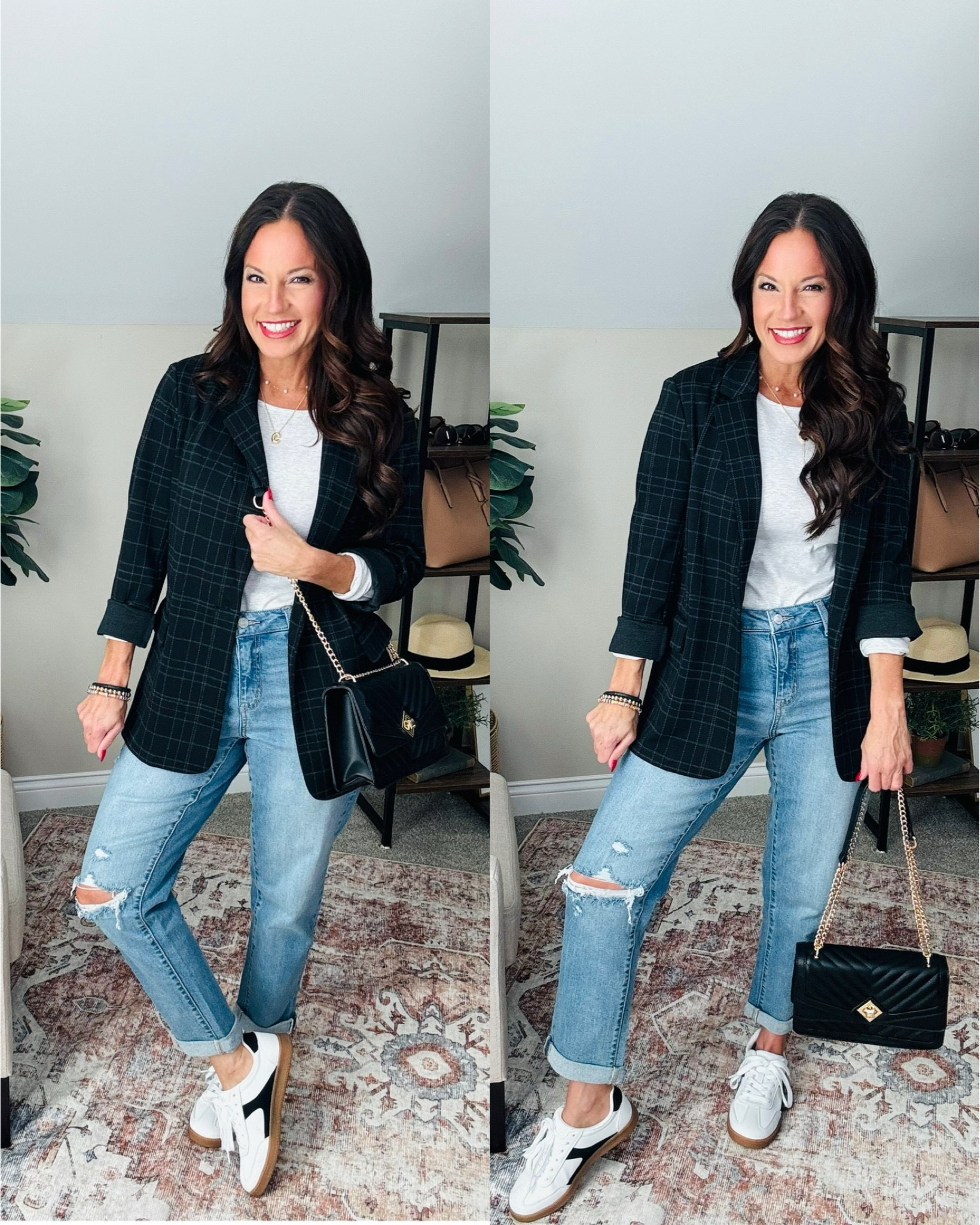 Easy and fun look for fall! The blazer is also perfect for the office as well!

All items run TTS

#LTKFindsUnder50 #LTKStyleTip #LTKShoeCrush